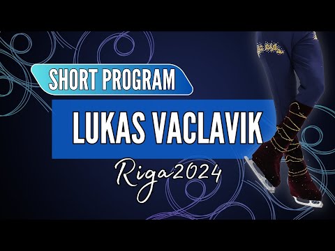 Lukas VACLAVIK (SVK) | Junior Men Short Program | Riga 2024