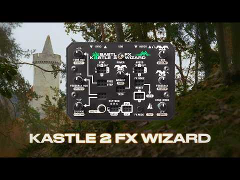 Bastl Instruments KASTLE 2 FX Wizard Compact Experimental Multi-Effects Device image 2