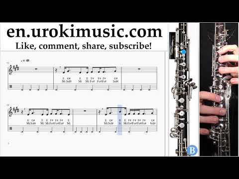 Oboe lessons Camila Cabello - All These Years Sheet Music Tutorial um-ih352