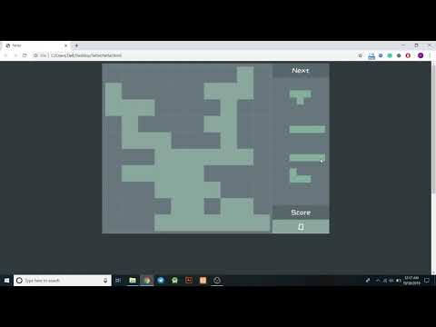 Tettet Game In Javascript With Source Code Source Code Projects