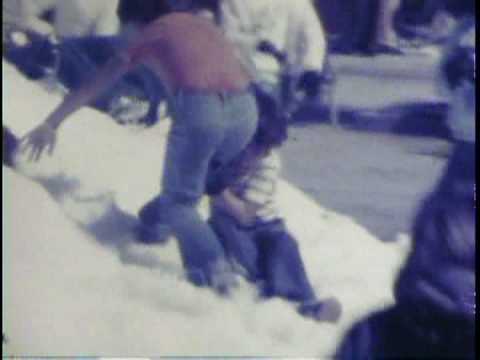 Snyder Boys Snow Day in Hollywood, FL c1977