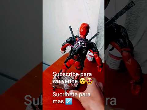 HIZE 😲 A DEAD POOL 😎🤩 en plastilina china 👌 #shorts #handmade #diy #artwork #deadpool