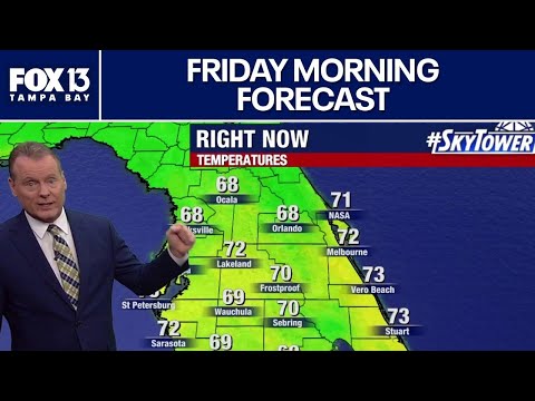 Tampa weather | Friday morning forecast