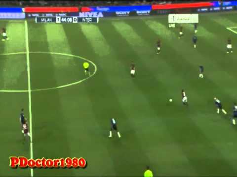 Seedorf vs Pandev & Cambiasso (02-04-2011)