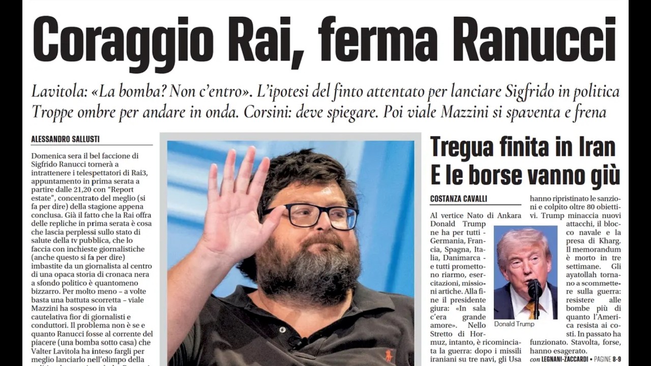 RASSEGNA STAMPA 9 LUGLIO 2026. QUOTIDIANI NAZIONALI ITALIANI  PRIME PAGINE DEI GIORNALI DI OGGI.