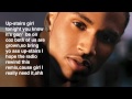 Trey Songz- Upstairs Lyrics 