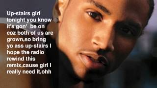 Trey Songz- Upstairs Lyrics
