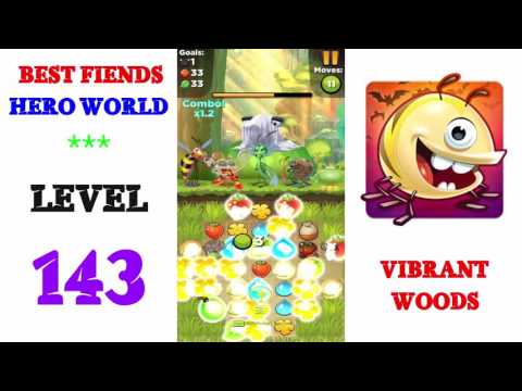 Best Fiends Hero Level 143 - Walkthrough