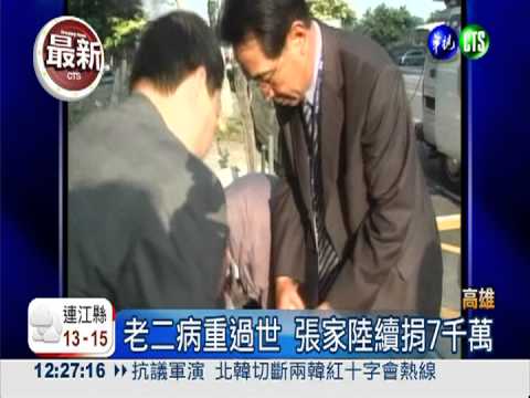 台灣羅倫佐! 張家回饋捐7千多萬