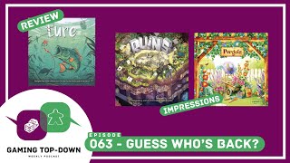 Gaming Top-Down Podcast, Episode 063 - Guess Who's Back?
