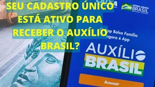 Descubra se o seu cadastro est ATIVO para receber o Auxlio Brasil no prximo ms.