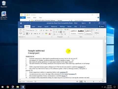 MS Word To DjVu Converter Software