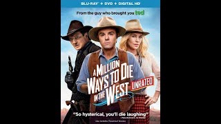 A Million Ways To Die In The West Blu-ray Unboxing