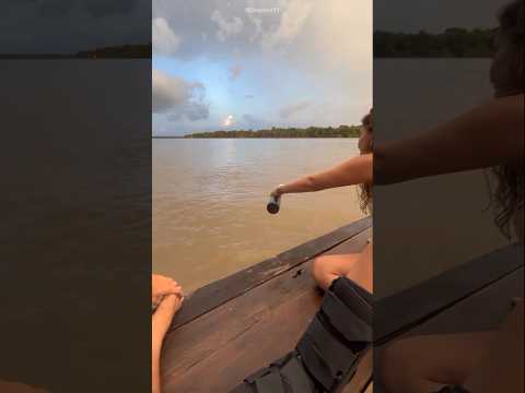 Scary Sea Monster Hiding In River?! 😳