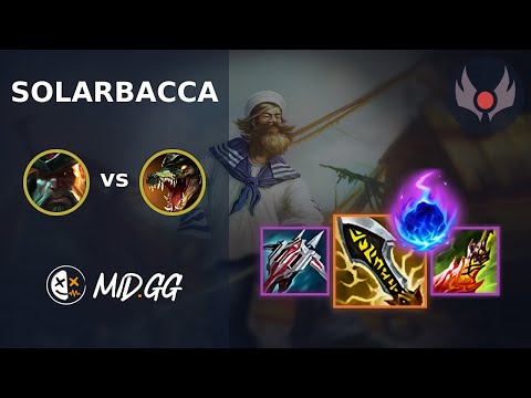 MID.GG: [ solarbacca ] Gangplank TOP vs Renekton | NA GRANDMASTER | LOL Season 2025
