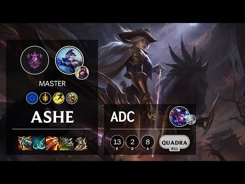 Ashe ADC vs Vayne - EUW Master Patch 11.14