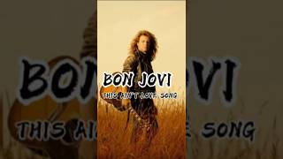 Bon Jovi –This Ain’t a Love Song: Heartbreak in Every Line #BonJovi #ThisAintALoveSong #90sRock