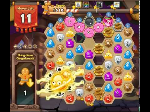 Monster Busters Hexa Blast Stage 678