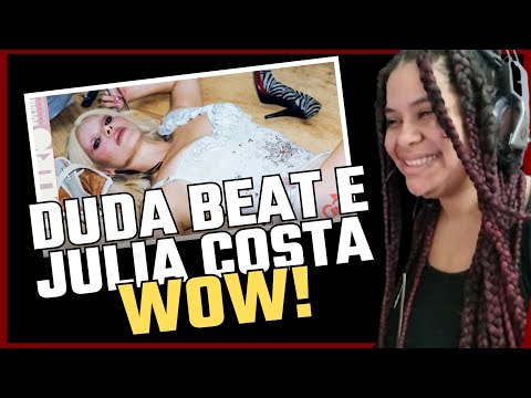 SENSACIONAL!!! você vai vai gostar - DUDA BEAT - FT. AJULIACOSTA l REACT