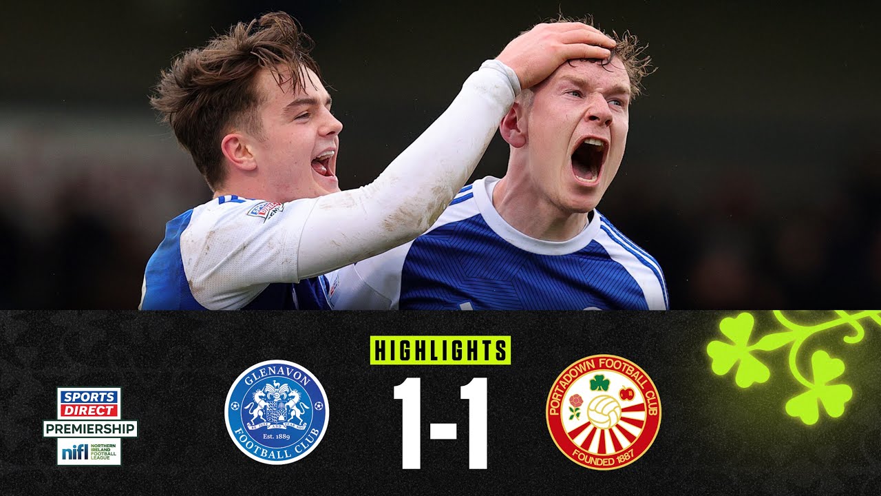 Glenavon vs Portadown Highlights