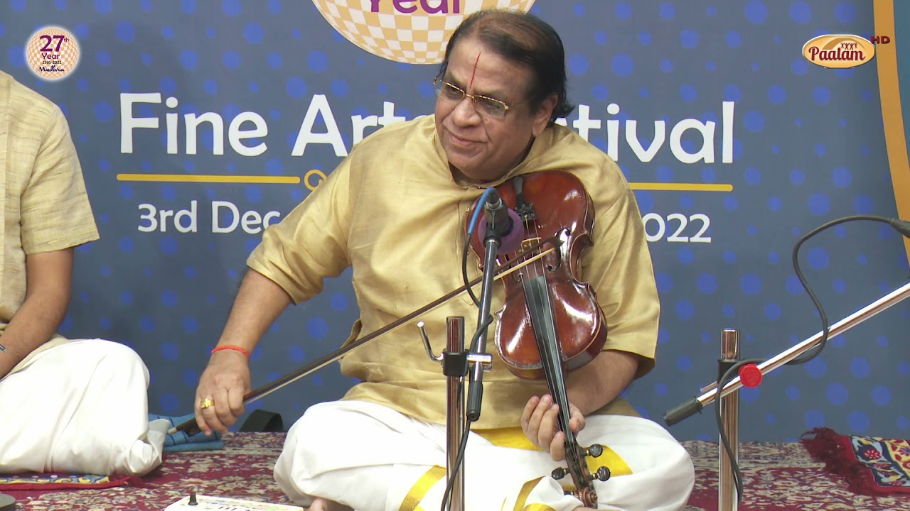 Nagai R.Muralidharan & Nagai Sriram(Violin Duet) – Mudhra’s 27th Fine Arts Festival