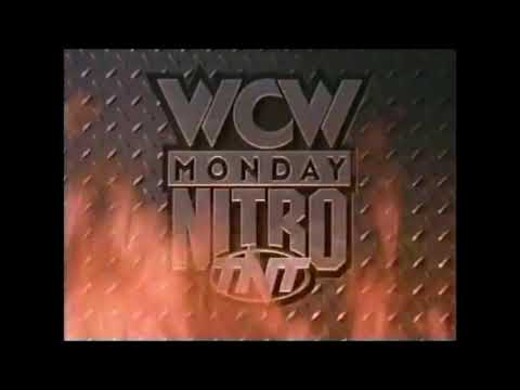 WCW Monday Nitro Logo (Yule Log) - Relaxing Christmas Music & Crackling Fire Sounds 🔥 Over 2 Hours