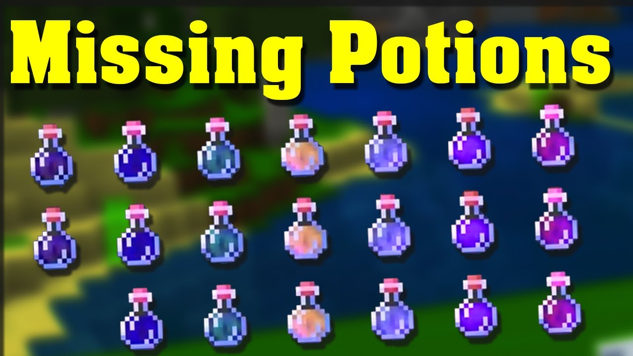 These Potions are Missing From Minecraft