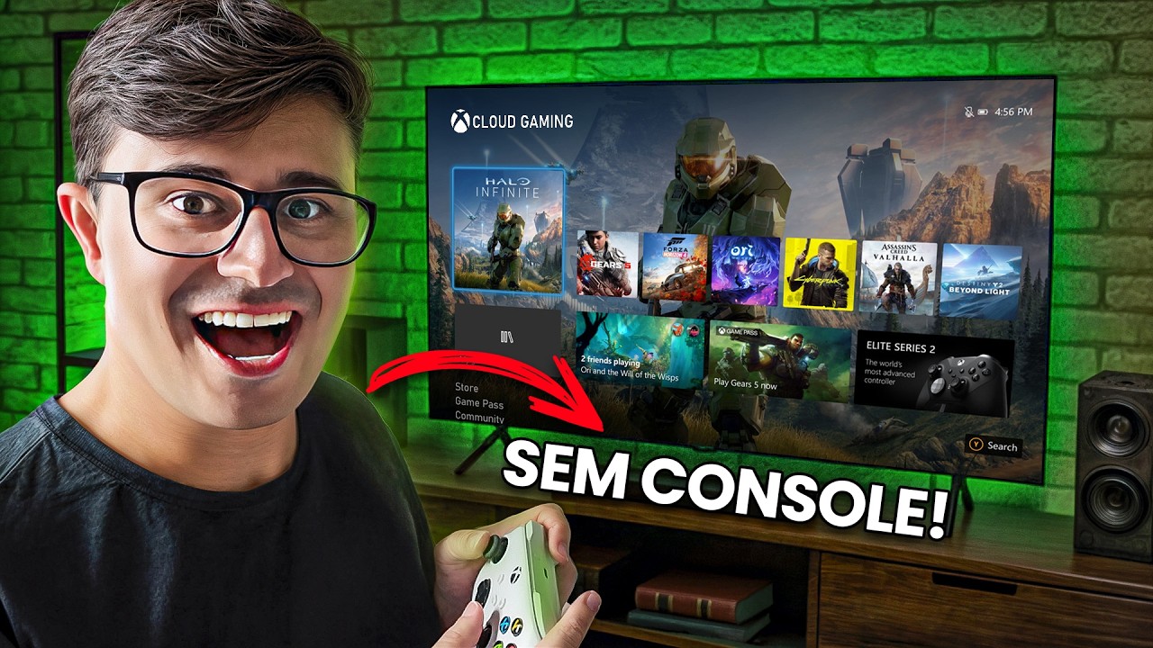 COMPREI a TV mais BARATA que roda XBOX sem ter o CONSOLE