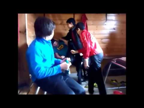 Losgaan en feestje bouwen na een 9-0 overwinning !!!