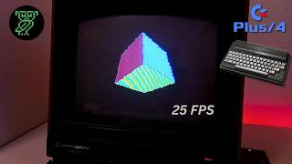 Vector Stream (2026) | Amazing A.I. Coded Demo For The Commodore Plus/4