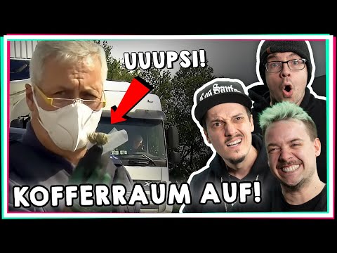 KOKS IM KOFFERRAUM!? Unterwegs mit Drogenkontrolleuren! | Reaktion