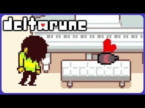 Kris throws a bottle at Player SOUL - Deltarune Chapter 4