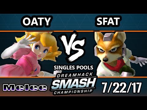 DHATL 17 Melee - Oaty (Peach) Vs. CLG | SFAT (Fox) SSBM Singles Pools