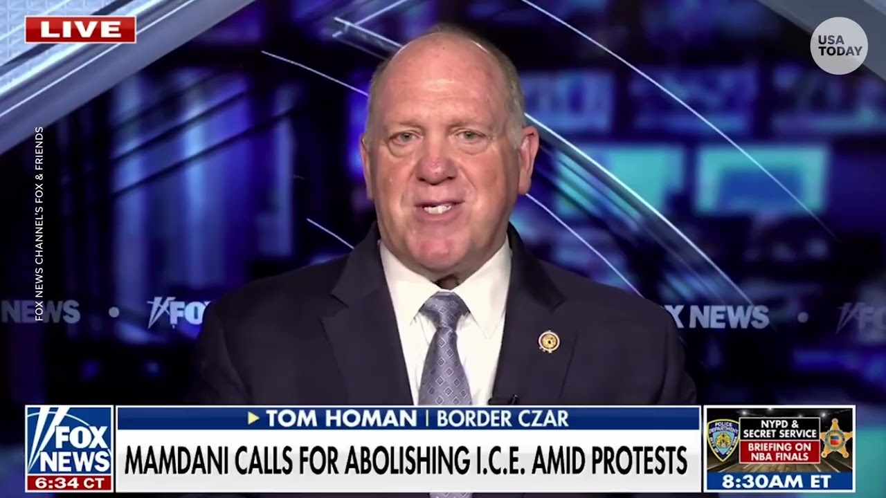Tom Homan promises to send more ICE agents to New York in 'Fox & Friends' interview