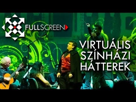 FULL SCREEN STUDIO - Színház, Opera - háttérvetítés, animáció, virtuális díszlet