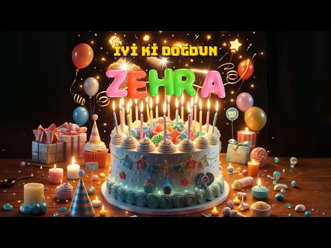 İyi Ki Doğdun ZEHRA🌟 Mutlu Yıllar Doğum Günün Kutlu Olsun