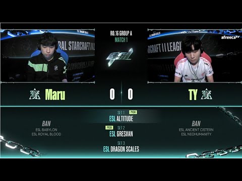 [2023 GSL S2] Ro.16 Group A Match1 Maru vs TY