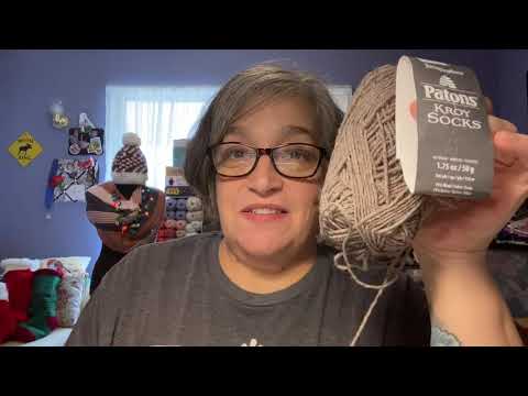 Knit and Crochet.  Episode 19.  Finished object and lots of Wip’s.  Plus some yarn.