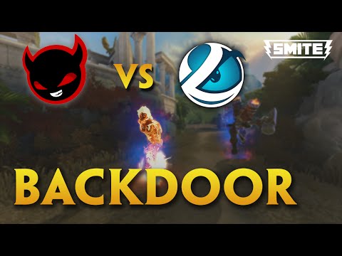 SMITE - BACKDOOR Enemy vs Luminosity (SPL Moments)