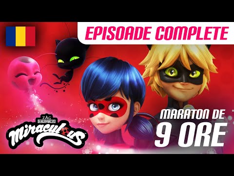 🐞 SEZONUL 1 – Toate episoadele ÎN ROMÂNĂ 🇷🇴 | MARATON DE 9 ORE | Miraculos: Buburuza şi Motan Noir