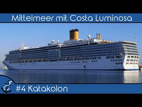 Cruise Vlog - Mediterranean with Costa Luminosa - 2019 #4 Katakolon (Museum, City Stroll, Sailaway)
