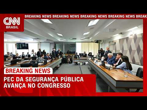 Comissão do Senado aprova PEC da Segurança; texto segue para o plenário | CNN 360º