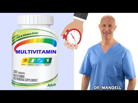 THE WORST TIME TO TAKE YOUR MULTIVITAMINS - Dr Alan Mandell, DC