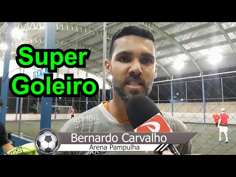 COMO  SAIR JOGANDO COM OS PÉS? DICAS DO GOLEIRO BERNARDO CARVALHO DANDO UMA AULA DE TRANQUILIDADE