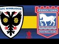 Wimbledon FC VS Ipswich town | Goals and red card in the Emirates Fa cup third round