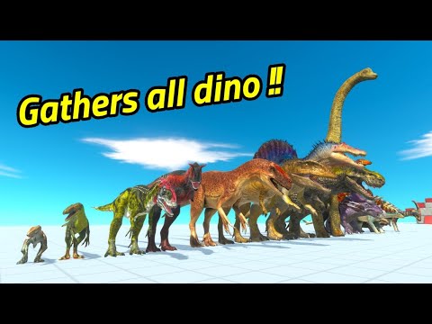 All dinosaurs vs every factions animal revolt battle simulator