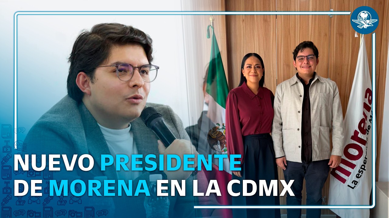 Paulo García, nuevo presidente de Morena en CDMX; así fue su designación