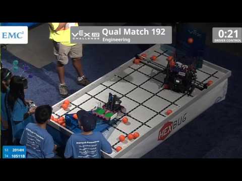 VEX Worlds 2016 - VEXIQ Elementary School - Engineering - Qual 192 (2014H 10511B) 104