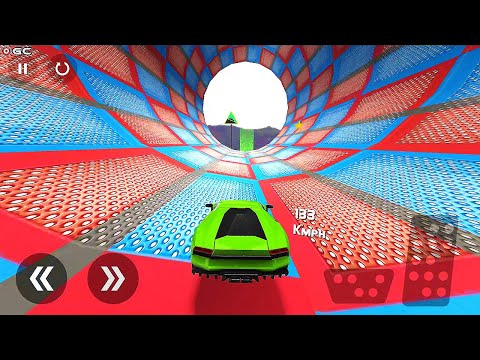Police Mega Ramp Car Game Racing Car Stunts 3D - Impossible Gt Stunt Car Race - Android GamePlay #2