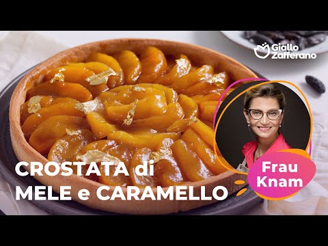 CROSTATA di MELE e CARAMELLO - la RICETTA di FRAU KNAM🥰🍯🍏❤️
